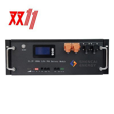 Lipower Offgrid Solar Energy Storage Power System Home 48V 51,2v 100AH ​​10KWh Rackmonteret LiFePO4-batteri